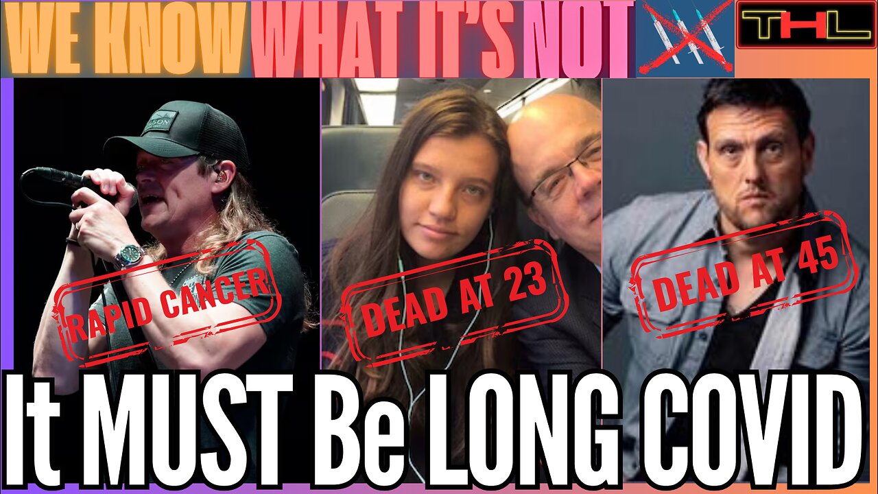 WE KNOW WHAT IT'S NOT | MSM says Spikes in HIV & Rapid Cancers MUST be due to "Long-COVID"