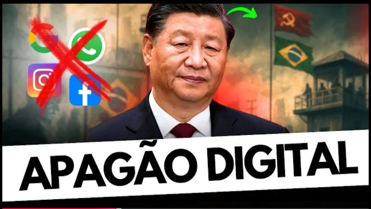 🚫BRASIL IMPORTA CENSURA CHINESA, FIREWALL PROVOCARÁ APAGÃO DIGITAL E CATÁSTROFE ECONÔMICA