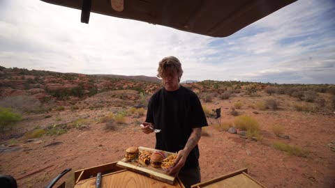 Desert Truck Kitchen: Cooking In-N-Out Style Burgers on the Road