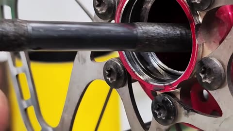 How to remove industrial sealed bearings from a bicycle wheel hub