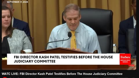DAY 2 - FBI Director Kash Patel Testifies Before The House Judiciary Committee