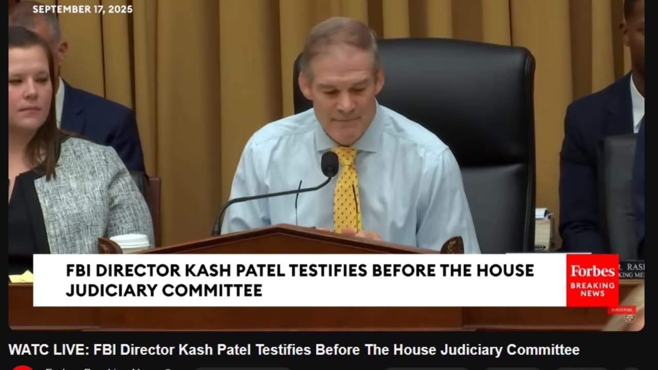 DAY 2 - FBI Director Kash Patel Testifies Before The House Judiciary Committee