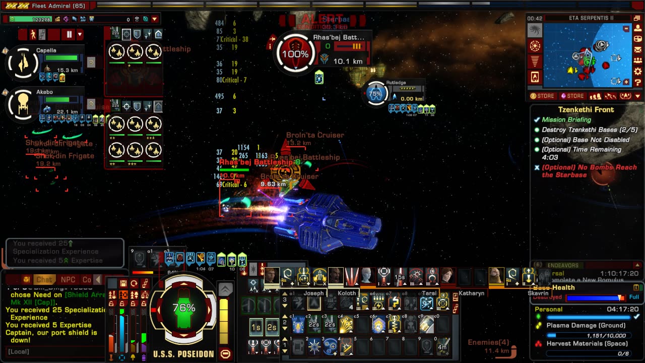 Tzenkethi Front TFO Battle