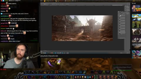 Asmongold AMAZED of Unreal Engine 4 WoW GRAPHICS