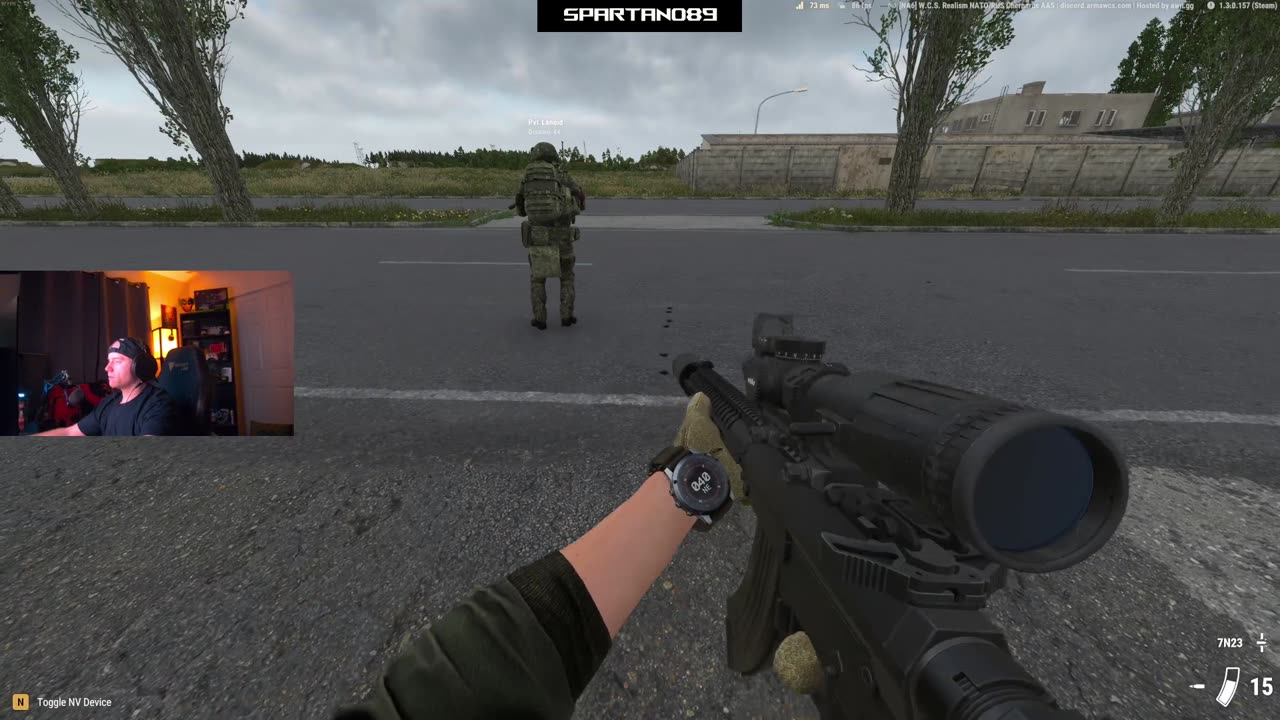 Arma Reforger - Tactical bush hiding