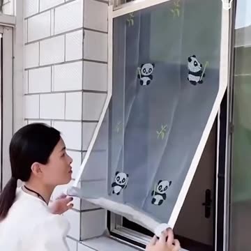 The perfect window net to keep mosquitoes away!.hd