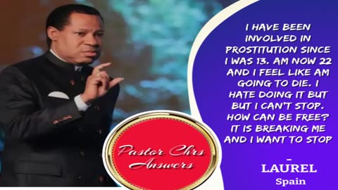 About Prostitution and freewill - Pastor Chris answers