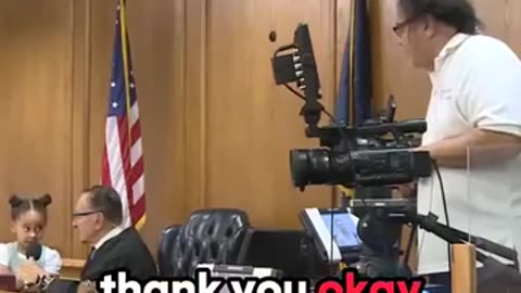 She made the whole court laugh 😭