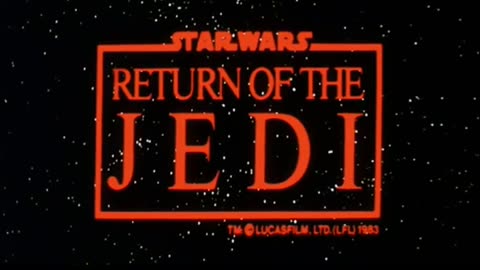 Star Wars Return of the Jedi Movie Trailer #1 from 1983