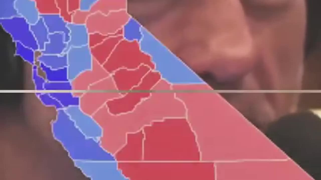 “There's no blue states, just blue cities”
