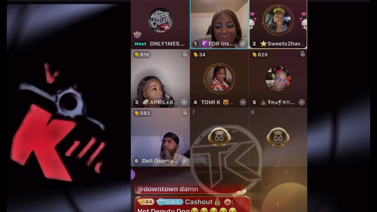 KE KE & Sweets 2 have vs TOMIKAY MESSY CALLER SHOW