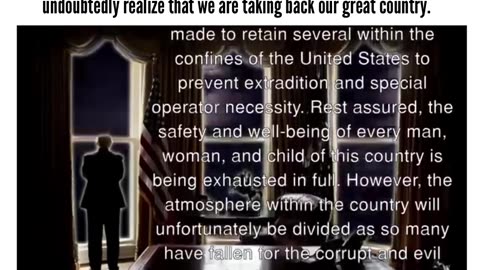 "My fellow Americans,