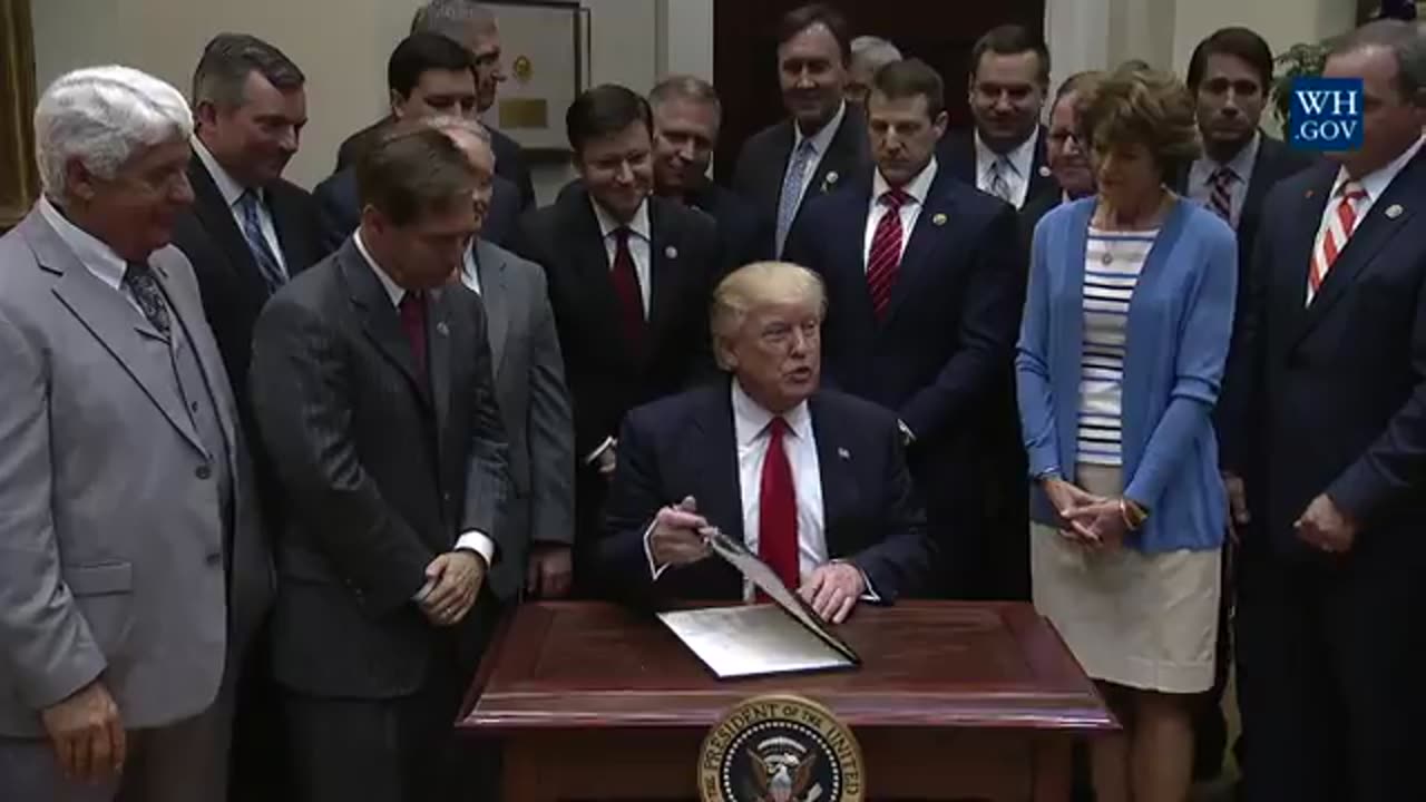 President Trump Signs an Executive Order on Implementing an America-First Offshore Energy Strategy