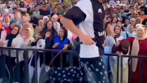 The Arabs are very angry about this video. They want Allah's urgent intervention.