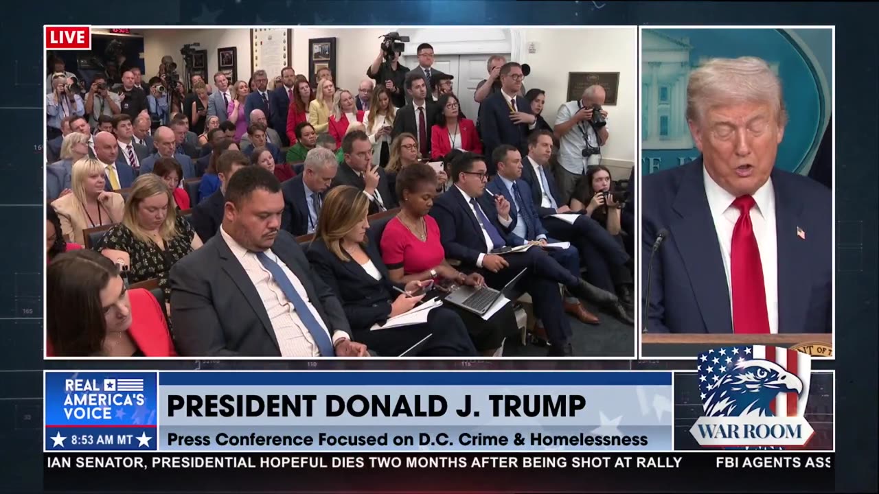 POTUS SENDS SURGE IN D.C.