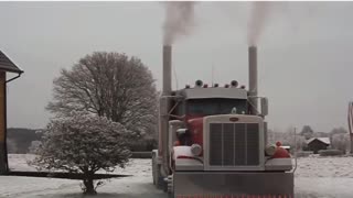 Good Morning Every Trucker Starting Their Truck In The Extreme Cold Today👇