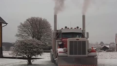 Good Morning Every Trucker Starting Their Truck In The Extreme Cold Today👇