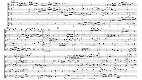 Canzona per Sonare No. 2 for Saxophone Quintet