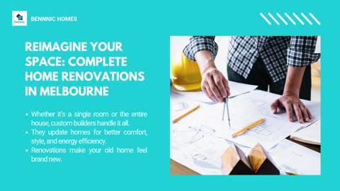 Bennic Homes: Expert Home Renovations Across Melbourne