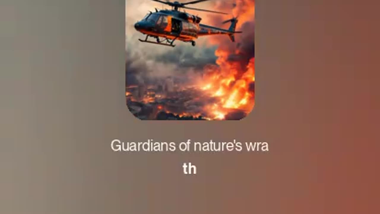 FIREFIGHTERS OF THE AIR.