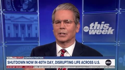 Bessent on the shutdown’s economic and supply chain impacts