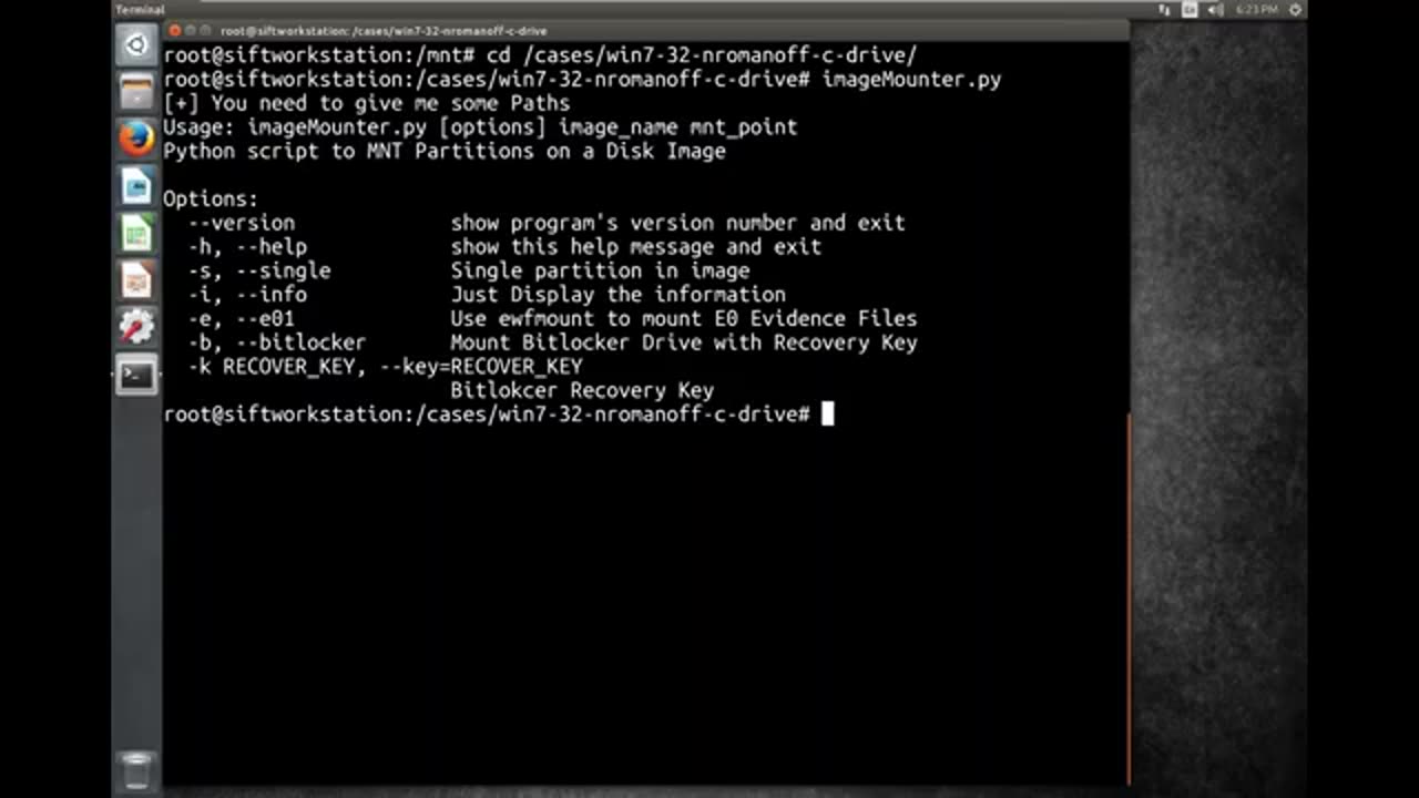 Getting Started with the SIFT Workstation