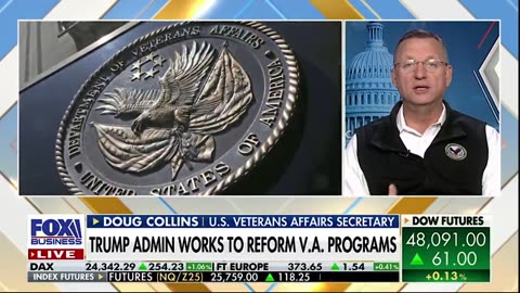 VA Sec. Doug Collins reveals the VA was a SH*TSHOW when he got there.
