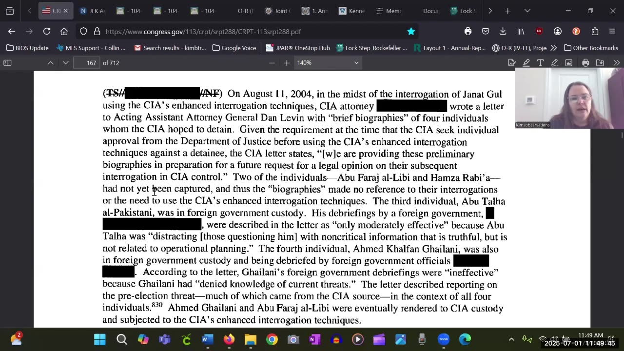 V 19 Senate Torture Report