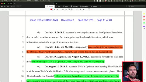 Tesla Optimus SECRETS STOLEN — Tesla sues!!!