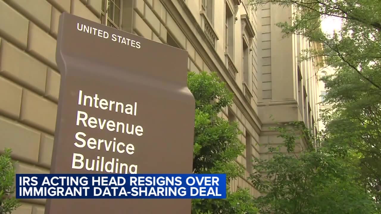 IRS commissioner to resign after agency agrees to share immigrant tax data