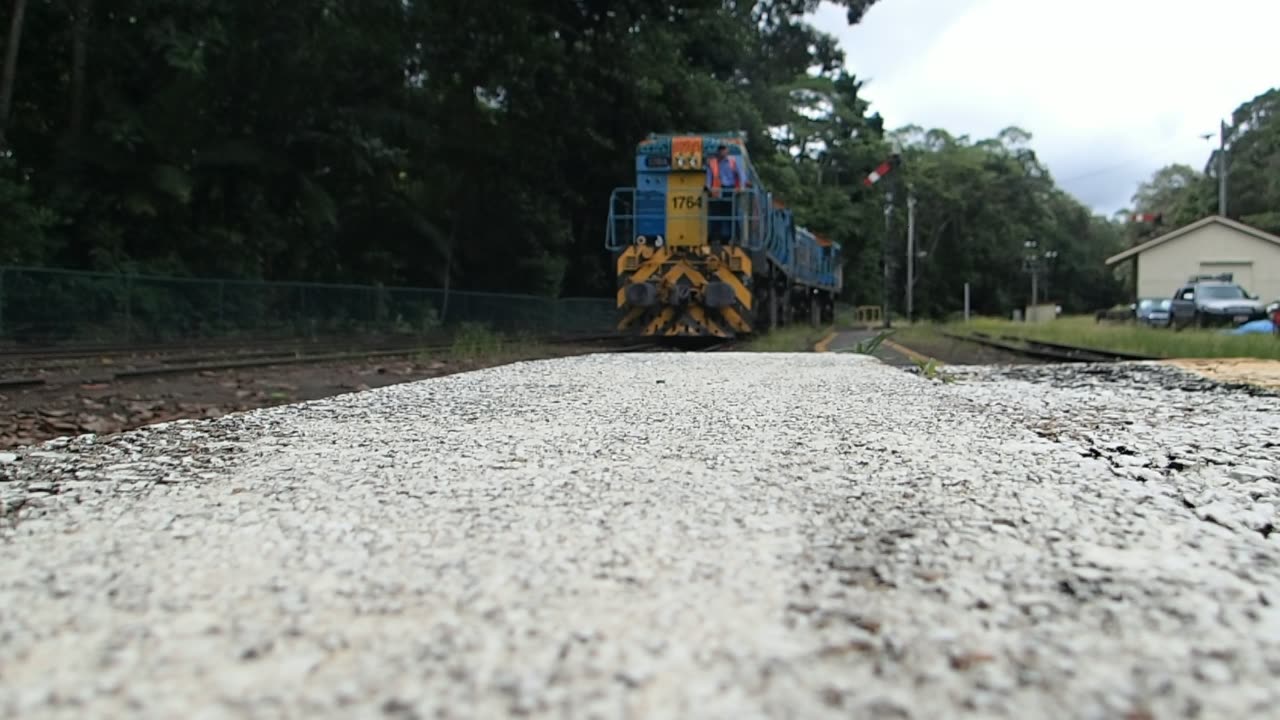 Diesel Locomotive in Kuranda