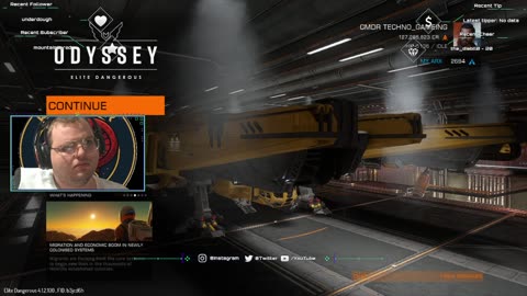 Elite Dangerous: Outpost Construction LIVE! Come Hang & Help!