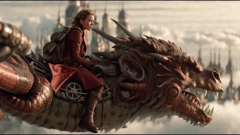 STEAMPUNK MYSTICAL ANIMALS – 4K AI Art Short Film | Subscribe & Like for More Futuristic Creatures