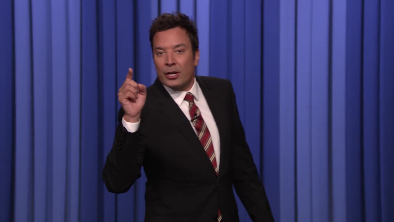 Jimmy Fallon Actually Being FUNNY About Trump
