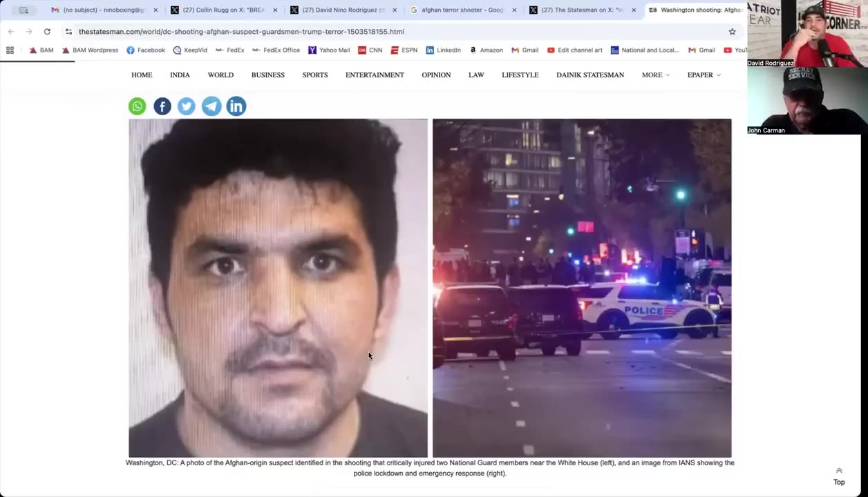 D.C. In Lockdown! Terror Cells Activated!?!? USSS John Carman Gives TERROR WARNING..