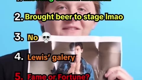 Lewis Capaldi's funniest moments