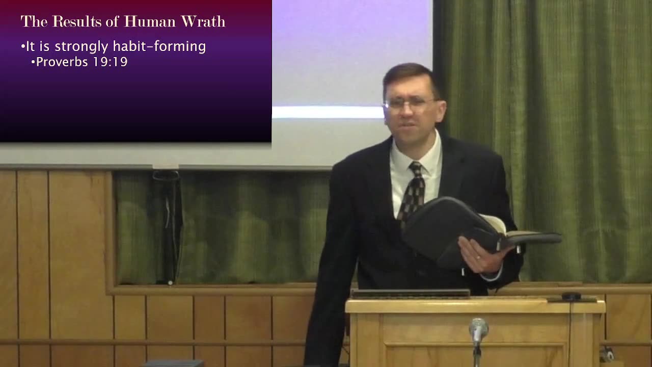 The Wrath of God, Part 3: Why Human Wrath Is Bad