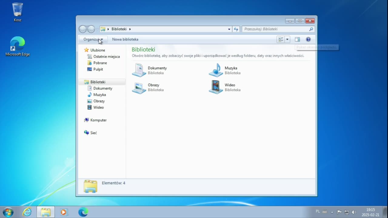 Instalacja Windows 7 w Linux Mint/Qemu