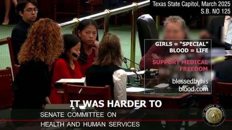Texas State House & Senate Hearings "Shorts" Reel, SB 125