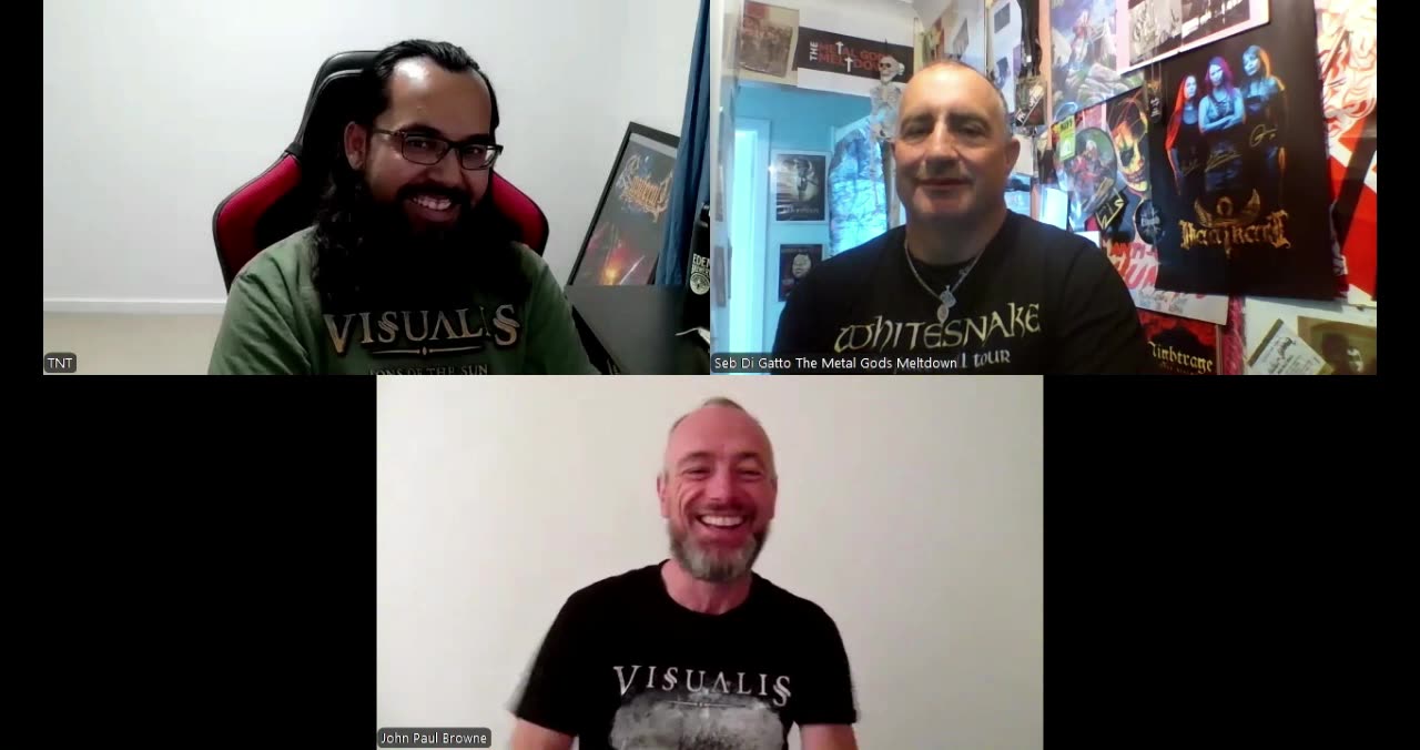 We quizzed to Aussie Metallers Visualis on SEBS666!