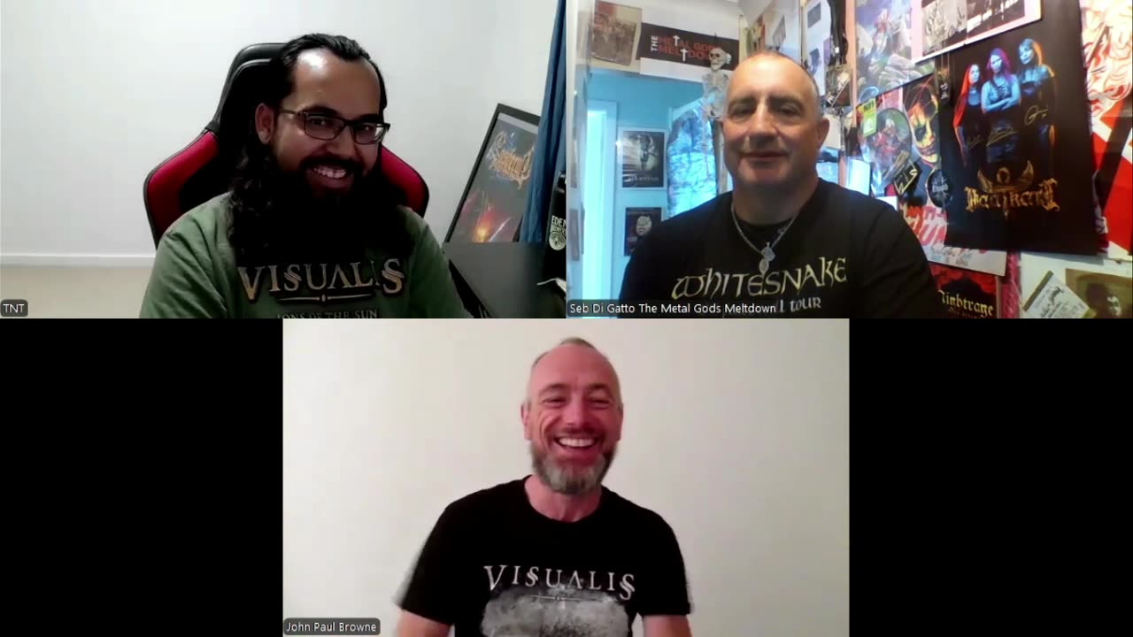 We quizzed to Aussie Metallers Visualis on SEBS666!