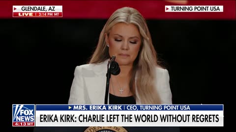 Charlie Kirk’s widow says he was ‘ready to die’