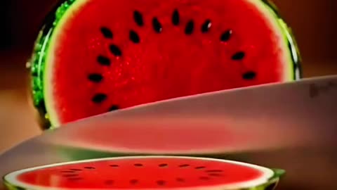 Watermelon glass cut vairal ai