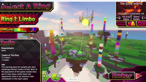 Grinding ToTV test stream (EToH)