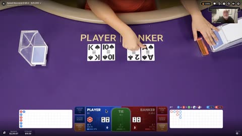 Win at baccarat with Rich Fortner using the Rigel Castle App found at Rigelcastle.com Shoe #2.