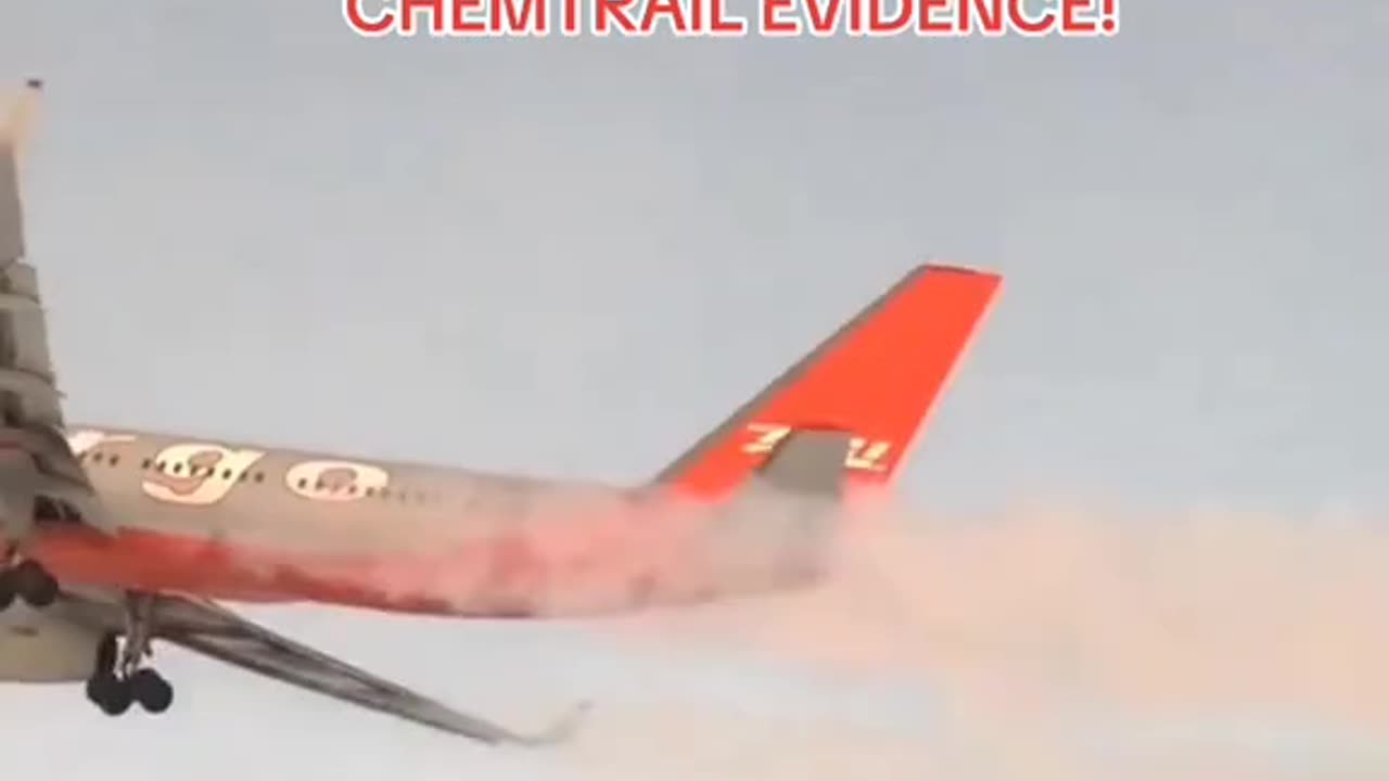 When you accidentally hit the chemtrail switch too early.