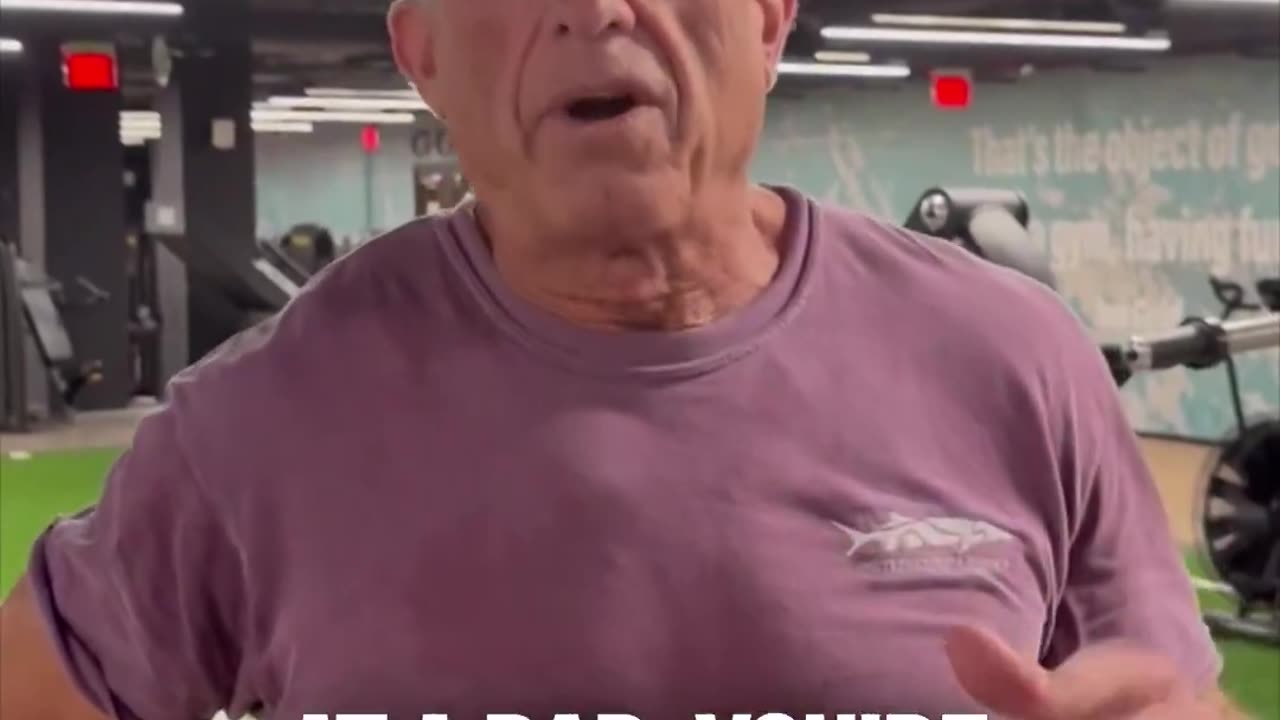 ”Let's get in shape and Make America Healthy Again.”