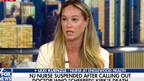 NJ Nurse SUSPENDED After Exposing Doctor Who Allegedly 'Cheered' Charlie Kirk’s Death