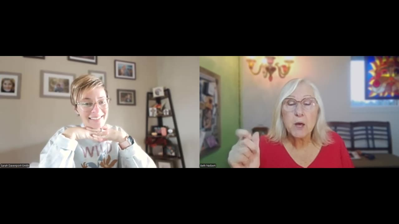 REAL TALK: LIVE w/SARAH & BETH - Today's Topic: Compassion in the Struggle