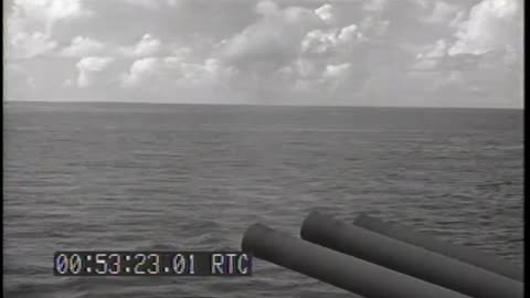 BOMBARDMENT OF GUAM FROM USS NEW MEXICO - BOMBARDMENT OF GUAM FROM USS NEW MEXICO - 428-npc-4660